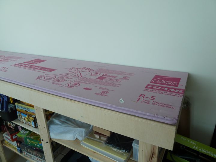 /></p><p>Next up was overlaying the template back on top of the insulation.</p><p><img rel=